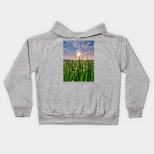 Sunrise And Morning Dew Kids Hoodie